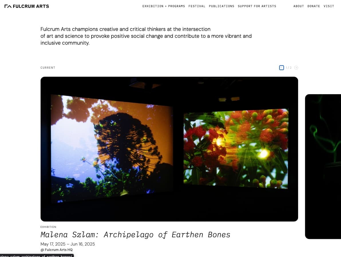 Fulcrum Arts — project image