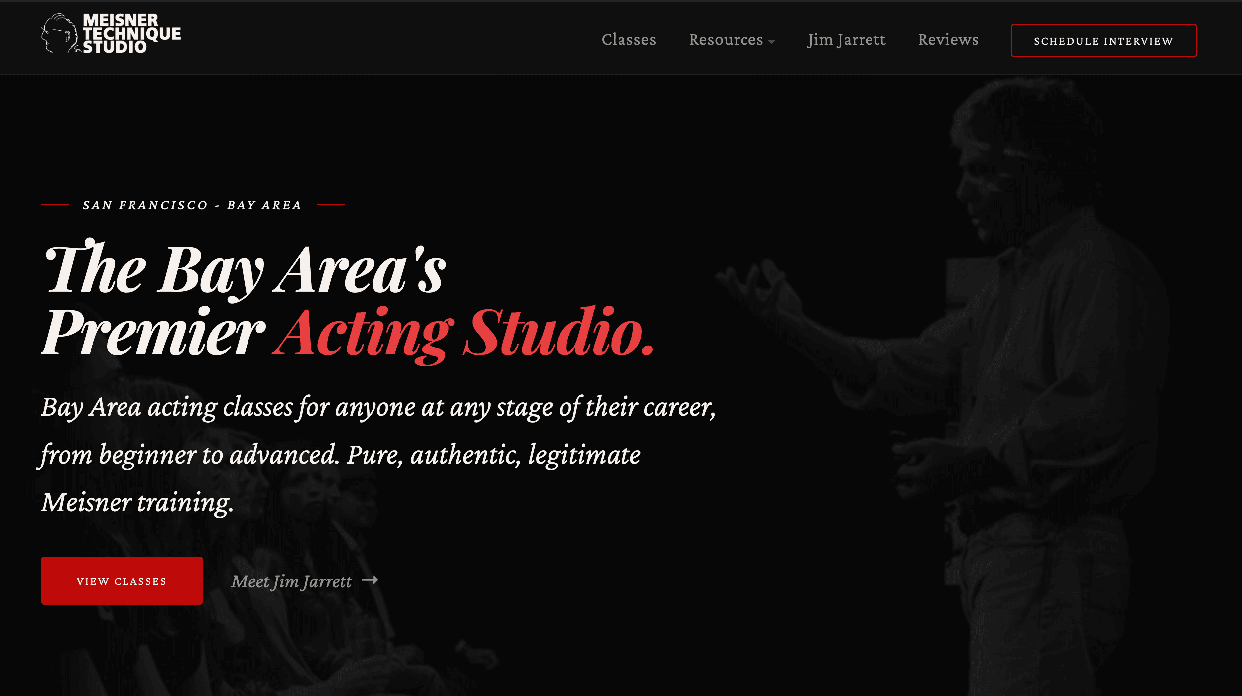The Meisner Technique Studio — project image